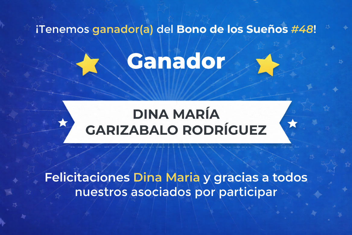Ganador Bono de los Sueños # 48